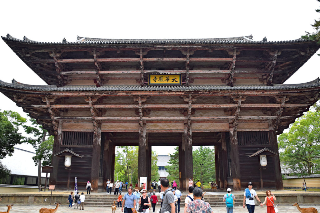 Nandaimon gate at Todai-ji Temple