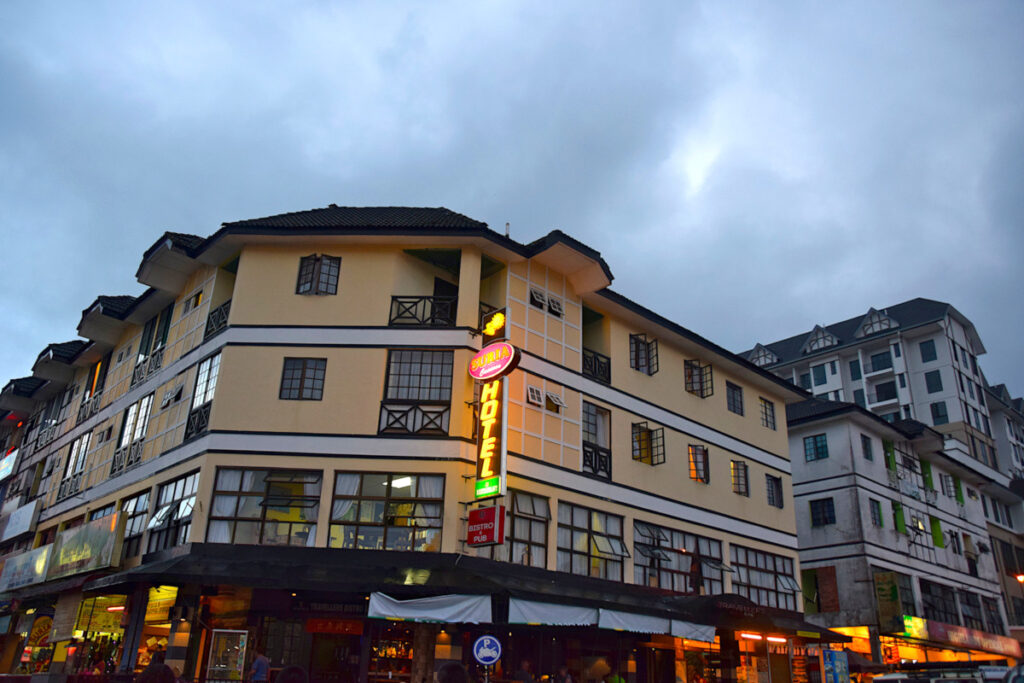 Buildings in Tanah Rata, Malaysia