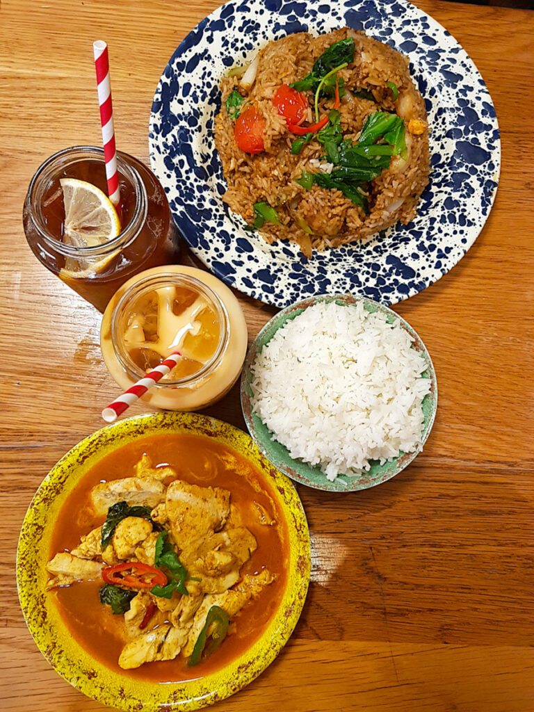 Thai food from Rosa's, one of the amazing Asian restaurants in London