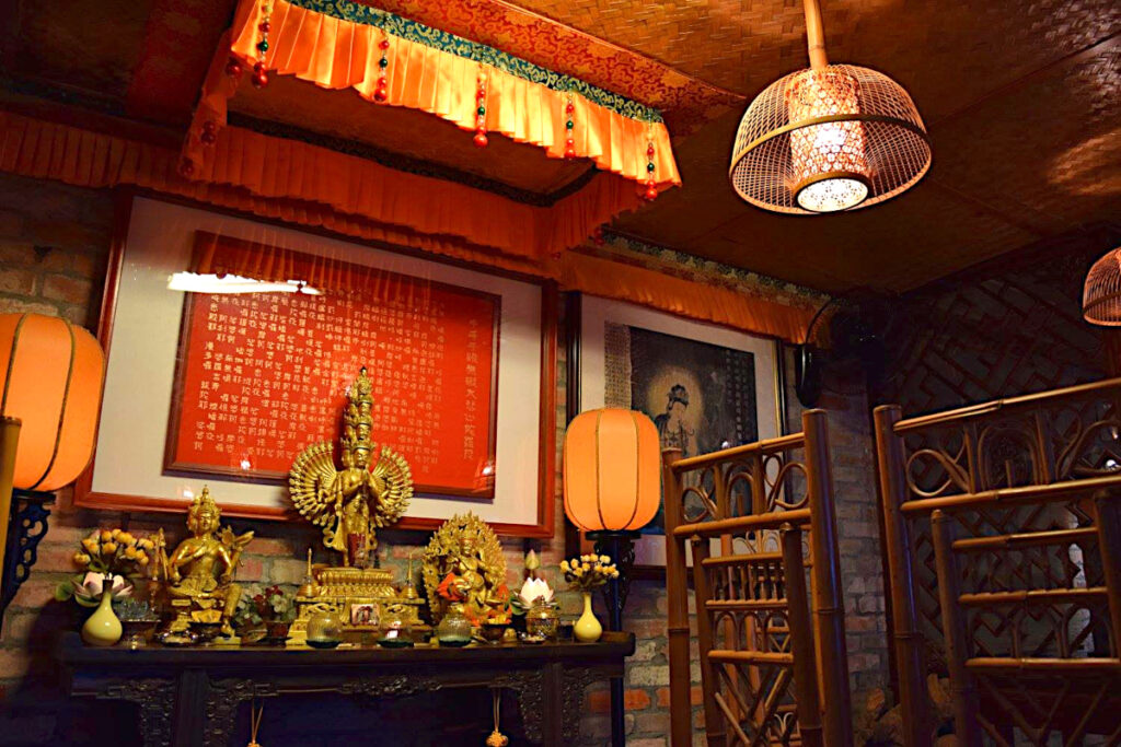 Decor of the Jiufen tea house